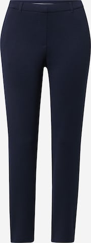 Coupe slim Pantalon 'Mia' TOM TAILOR en bleu : devant