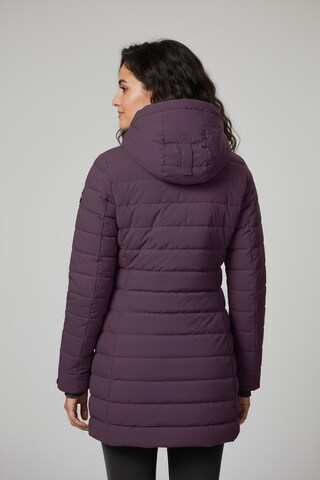 KILLTEC Übergangsparka in Lila