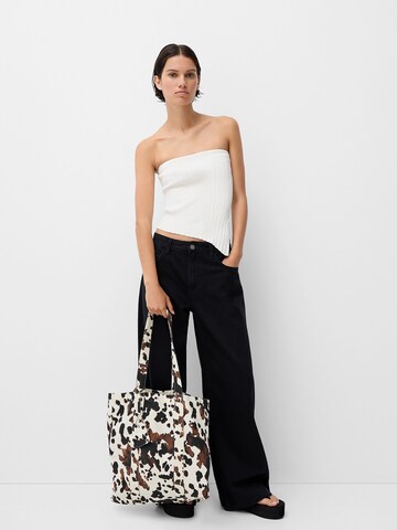 Shopper di Bershka in beige