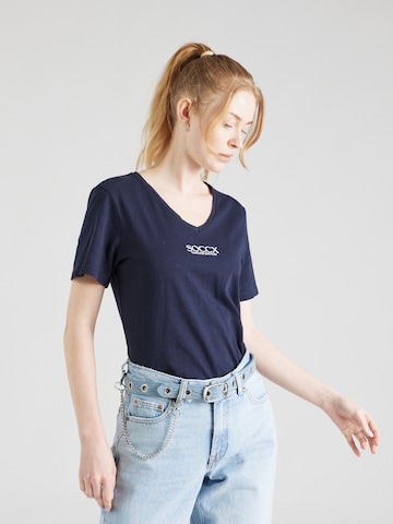 Soccx Shirt in Blauw: voorkant