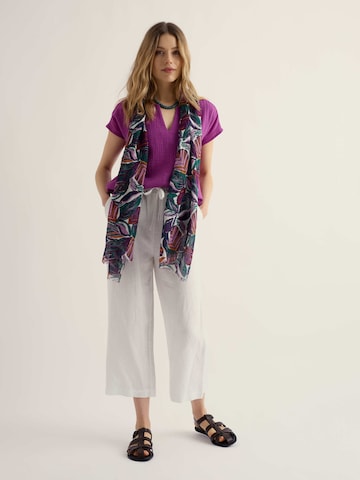 Seasalt Cornwall Bluse 'Landscape' i lilla