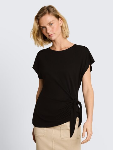 TOM TAILOR T-Shirt in Schwarz: Vorderseite