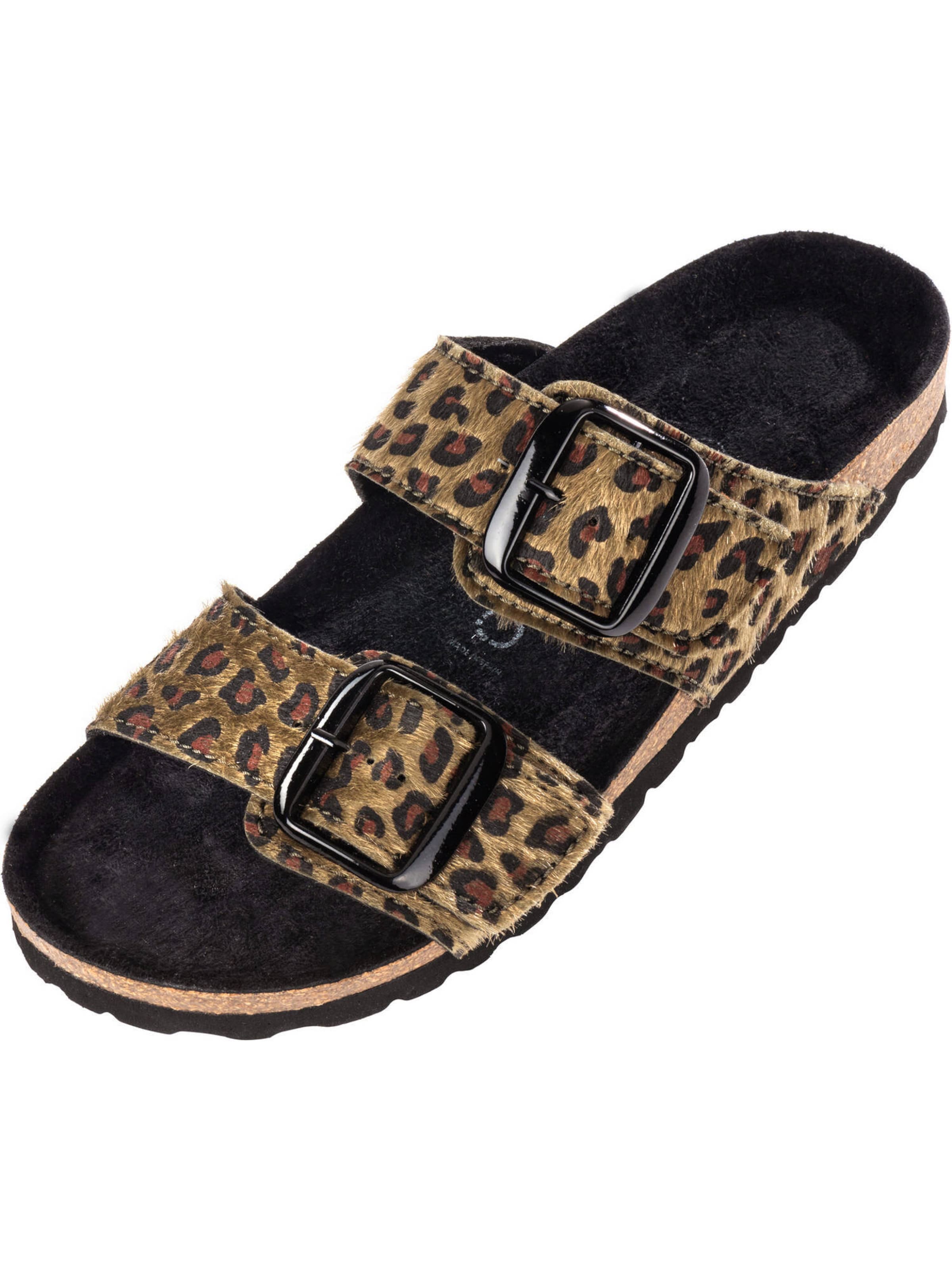 Palado Pantofle 'Samos' – zelená: přední strana