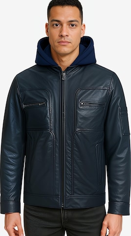 CYCAS D'OR Übergangsjacke 'The Voyageur' in Blau: Vorderseite