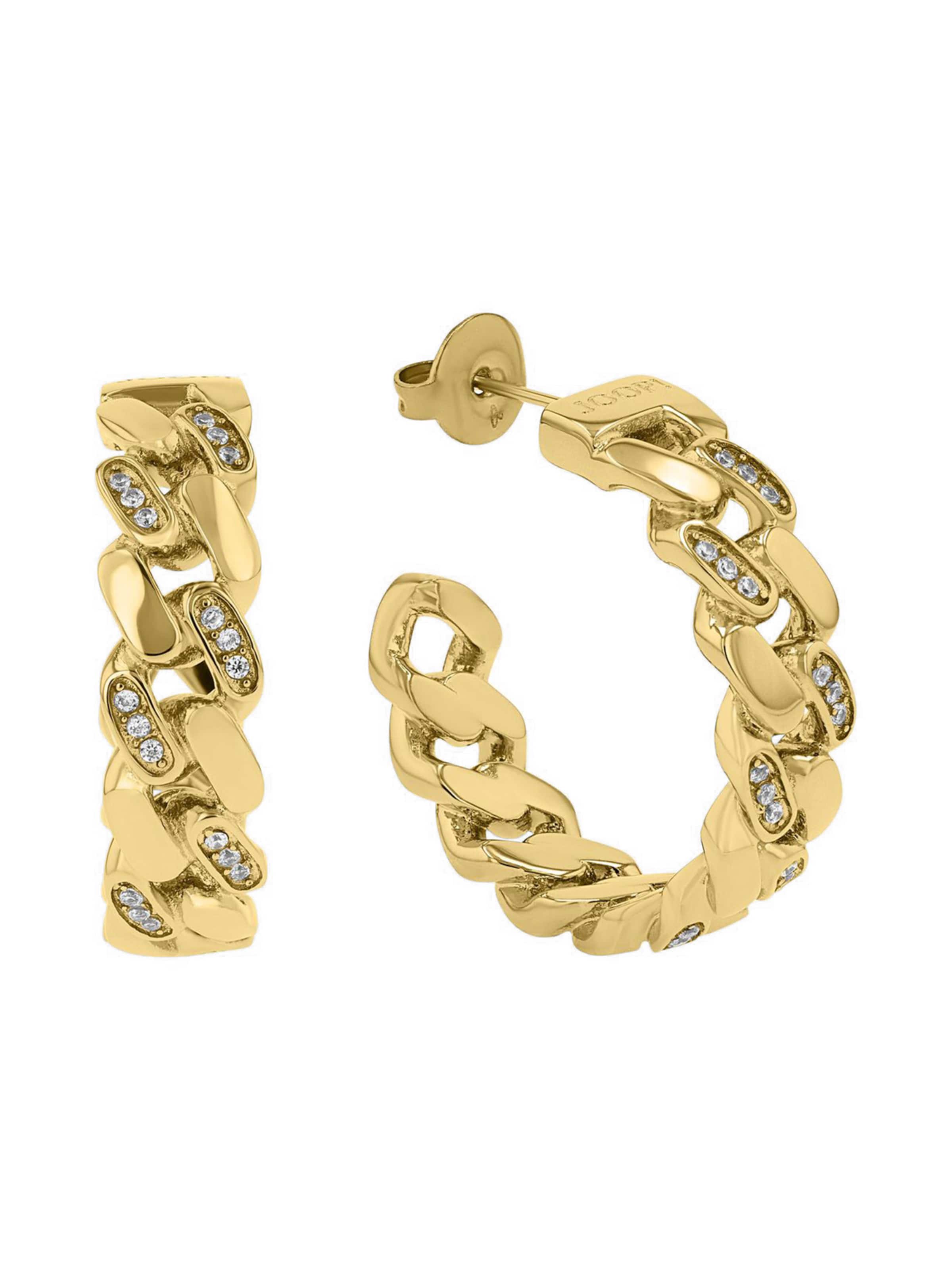 JOOP! Oorbellen in One Size in de kleur Goud, Productweergave