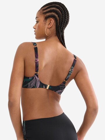 TRIUMPH Minimizer Bügel-Bikini-Top ' Red Label Summer Tropics ' in Mischfarben