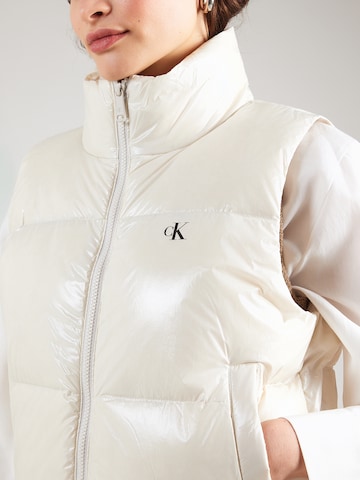 Calvin Klein Jeans Vesta - Sivá