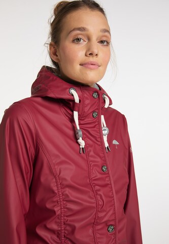 Manteau mi-saison Schmuddelwedda en rouge