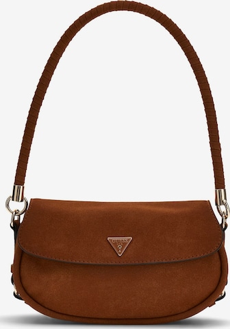 GUESS Shoulder Bag 'Danya' in Brown: front