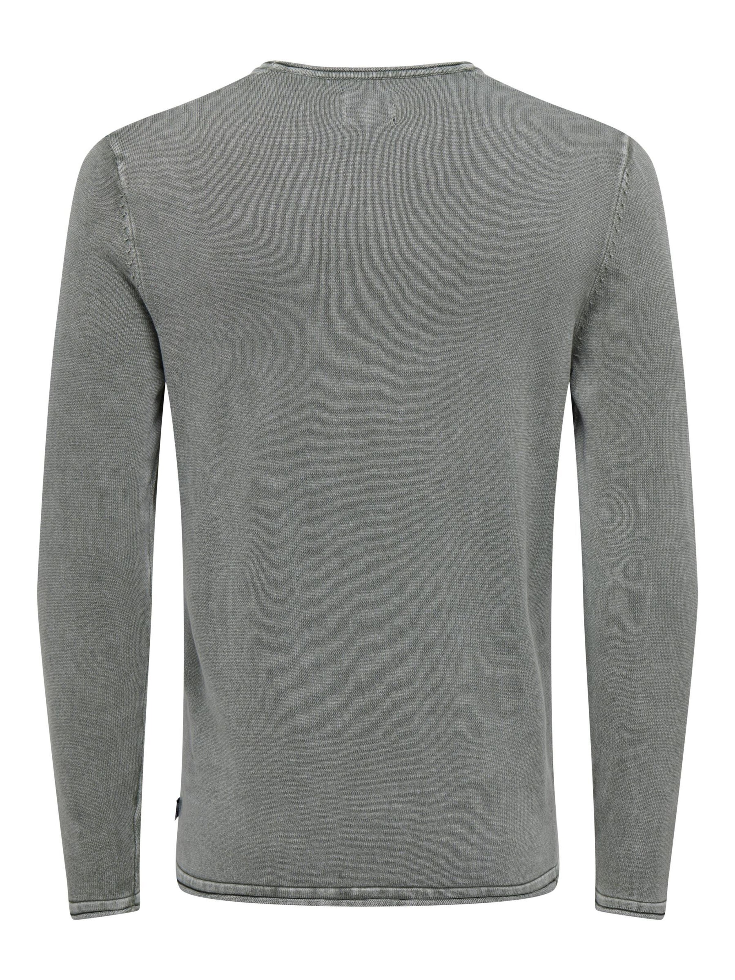 Only & Sons Regular Fit Pullover 'Garson' i grå