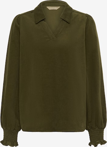 CULTURE Blouse 'CURhaena' in Groen: voorkant