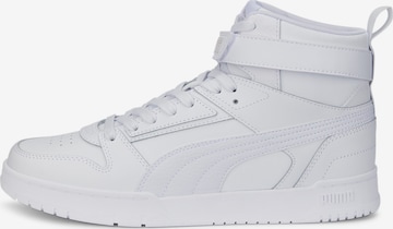 PUMA High-Top Sneakers 'RBD Game' in White: front