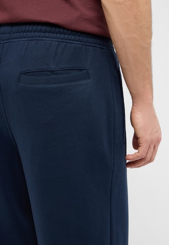 MUSTANG Tapered Pants 'Logan' in Blue