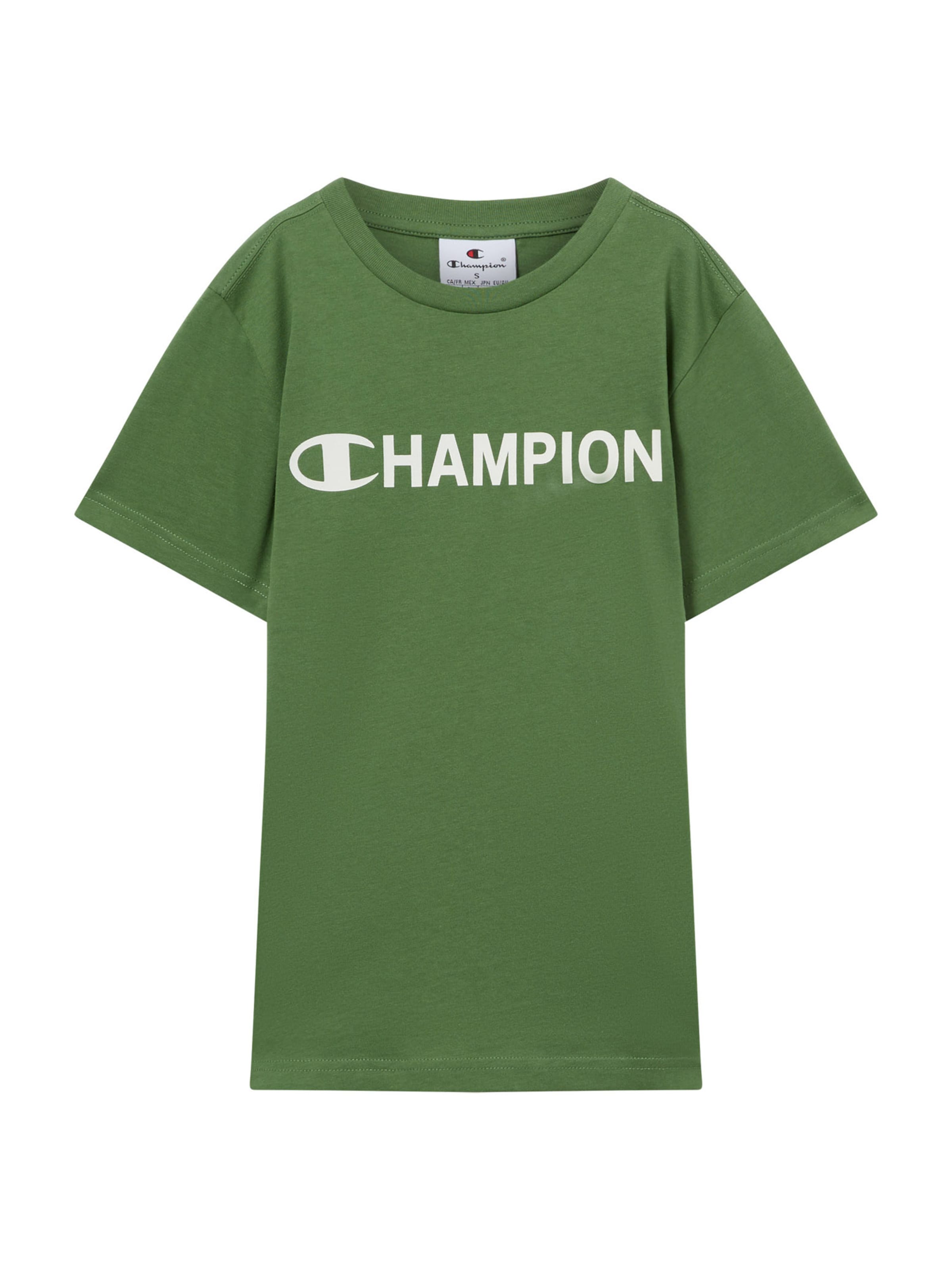 zaļš Champion Authentic Athletic Apparel T-Krekls: no priekšpuses