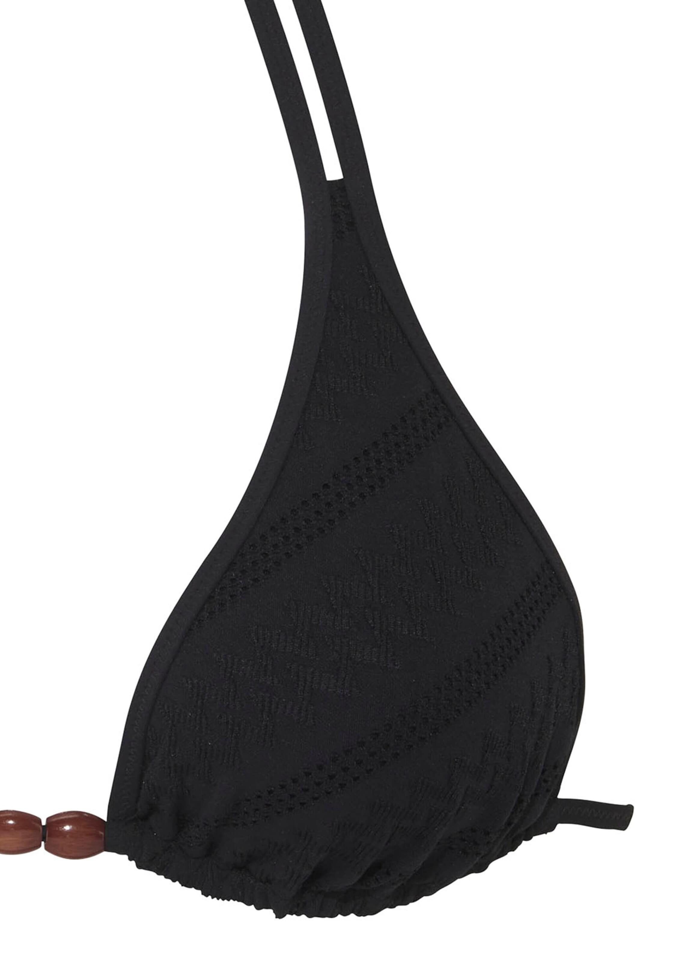 s.Oliver Trojuholníky Bikiny - Čierna