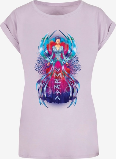 ABSOLUTE CULT T-shirt 'Aquaman - Mera Dress' en orchidée / mélange de couleurs, Vue avec produit