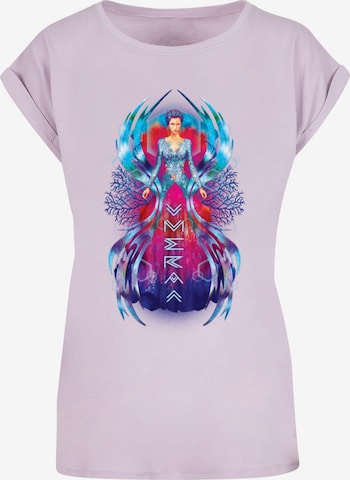 ABSOLUTE CULT Shirt 'Aquaman - Mera Dress' in Purple: front