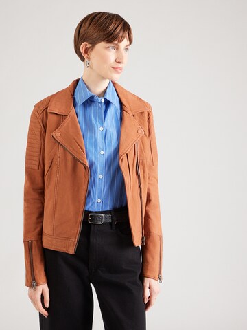 Maze Jacke in Braun: Vorderseite