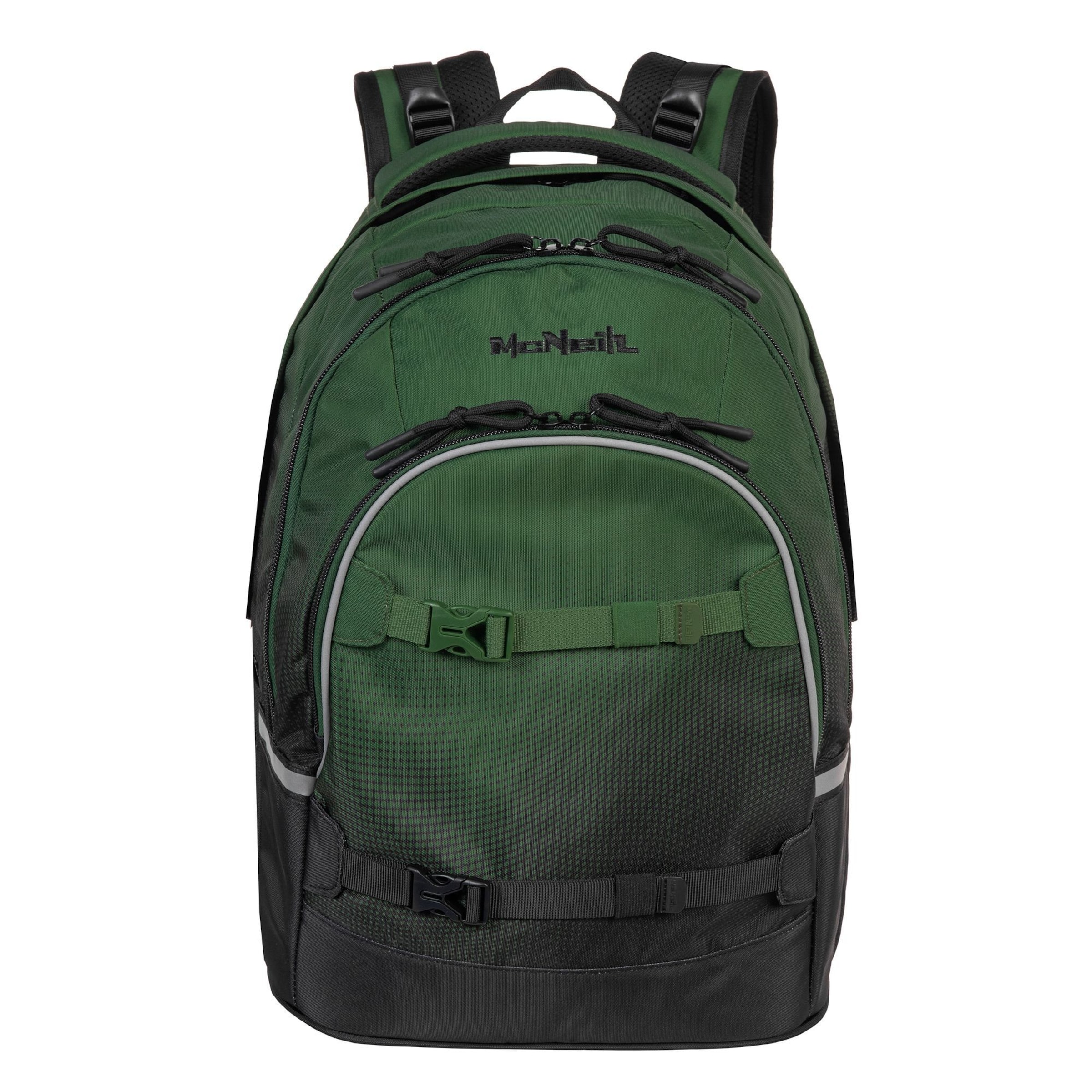 MCNEILL Backpack 'Milo' in Green: front