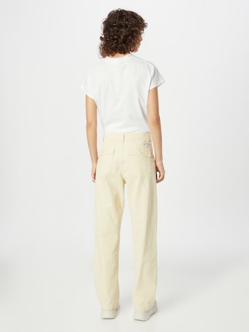 DEUS EX MACHINA - Loosefit Pantalón 'Mona' en blanco