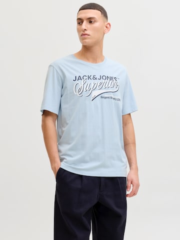 JACK & JONES - Camiseta en azul: frente