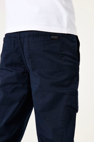 GARCIA Regular Cargohose in Blau