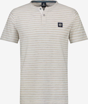 T-Shirt LERROS en blanc : devant