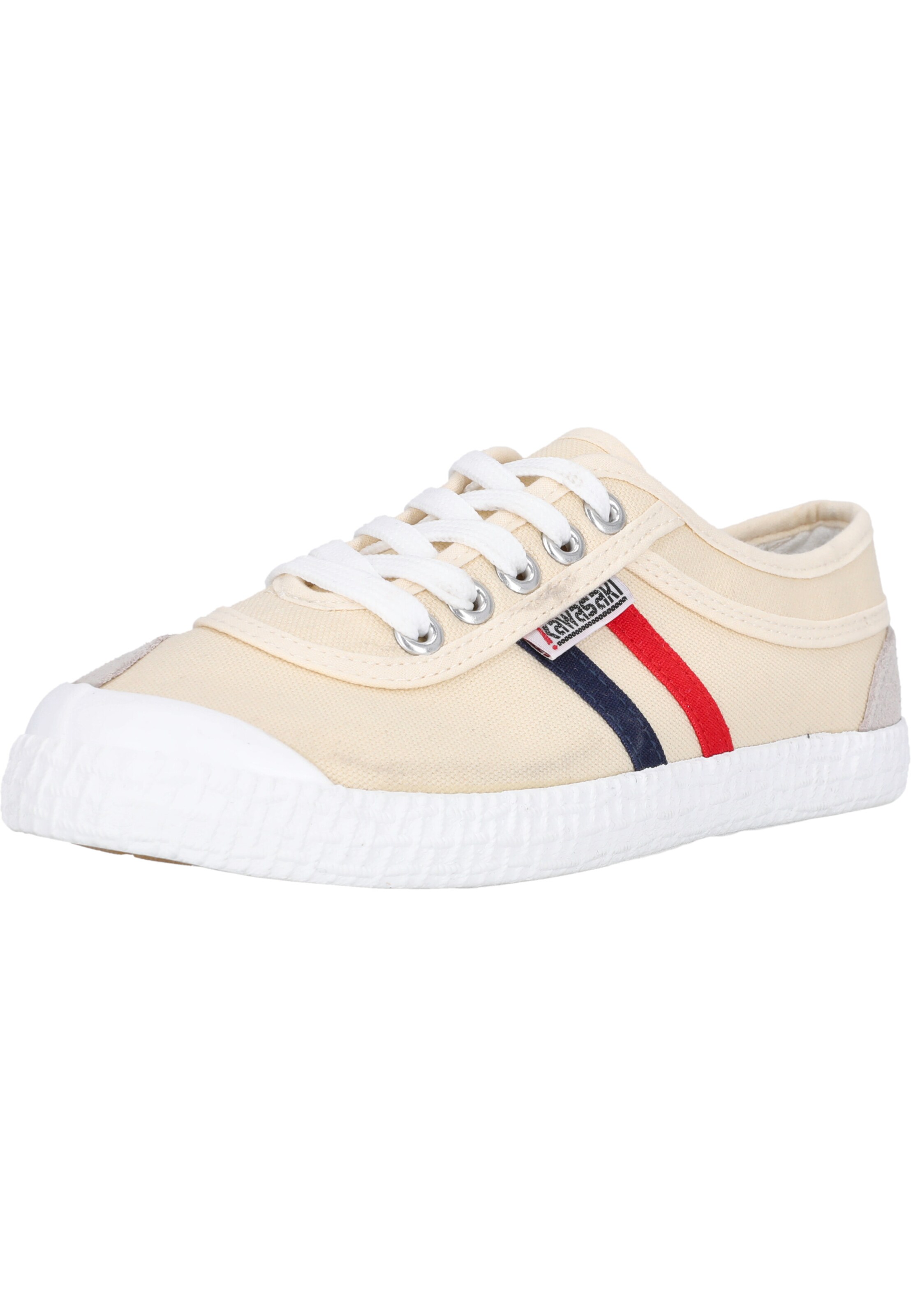 KAWASAKI Sneaker 'Retro Canvas' in Beige: Vorderseite