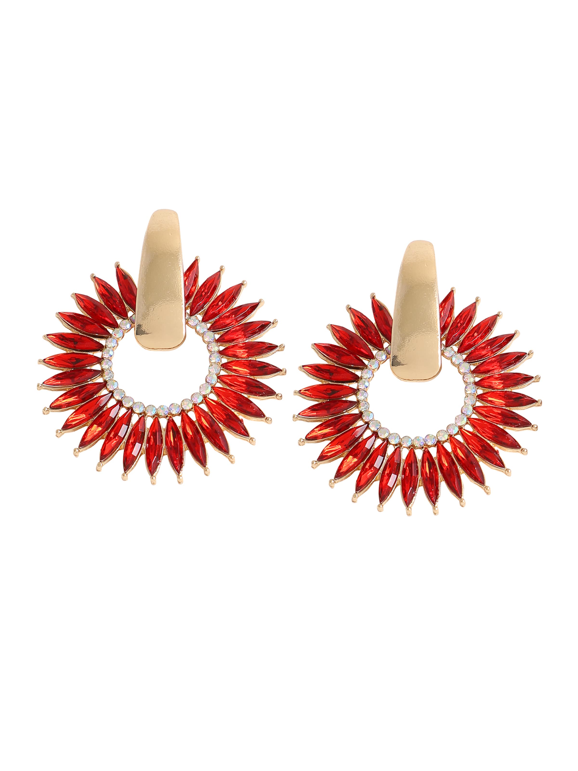 Cercei 'Rishita' de la SOHI pe auriu: față