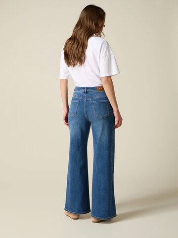 oltre - Ropa ancha Vaquero en azul