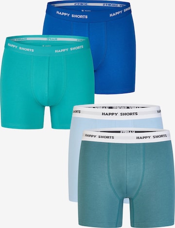 Boxers ' Fresh Print Sets ' Happy Shorts en bleu : devant