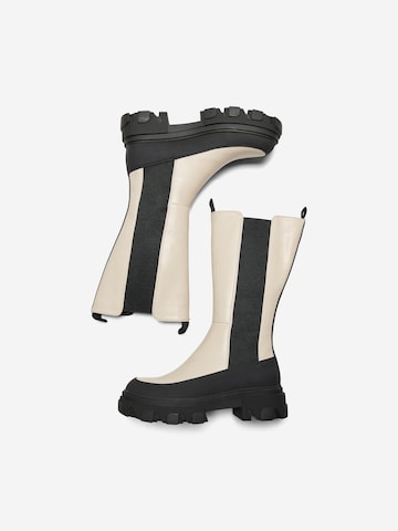 ONLY Stiefel 'Tola' in Beige