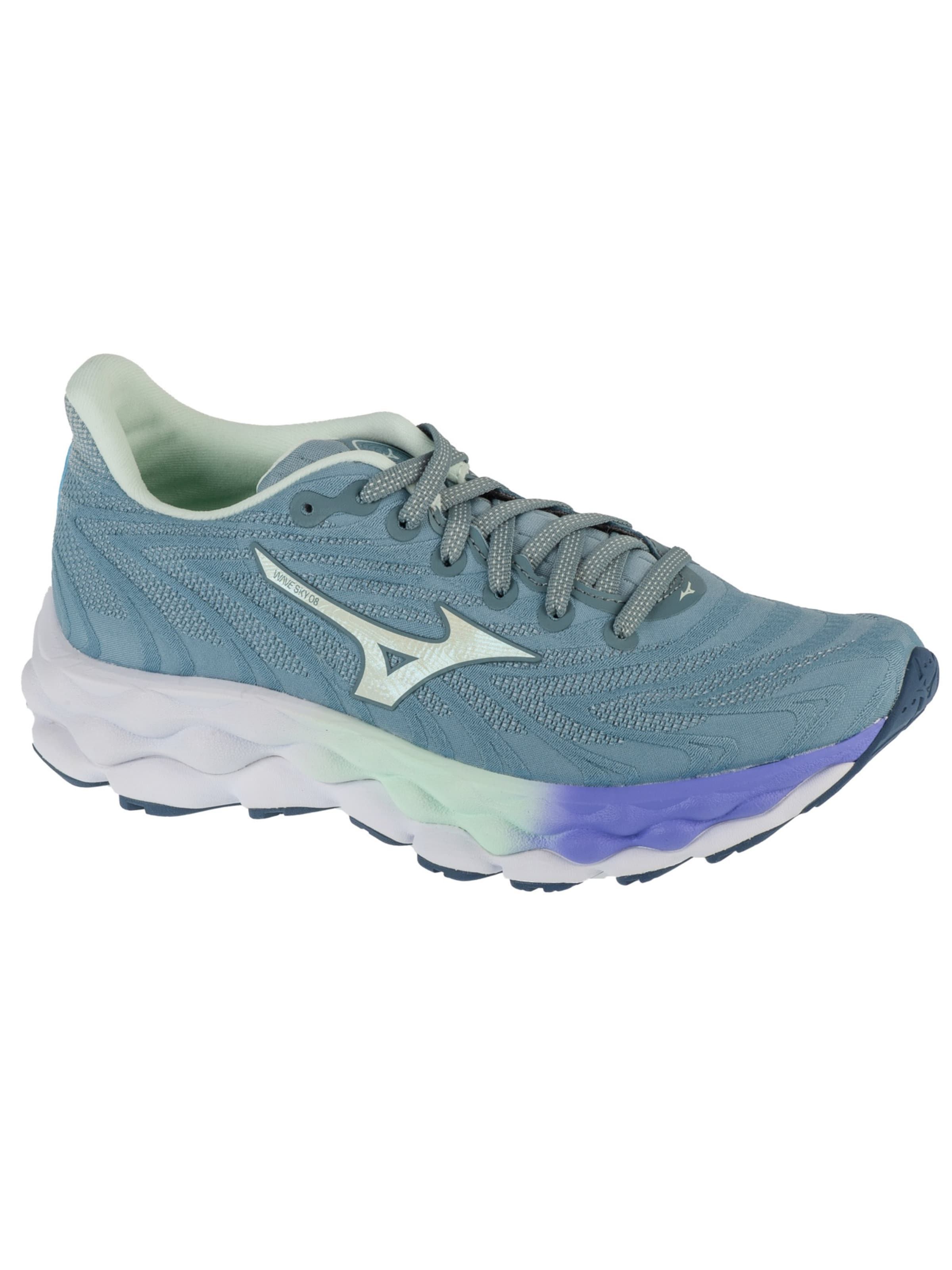MIZUNO Laufschuh 'Mizuno Wave Sky 8'‌‌‌‌‌‌ in Blau: Vorderseite