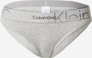 Calvin Klein Underwear Слип �в сиво: отпред