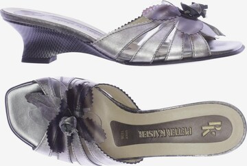 PETER KAISER Sandals & High-Heeled Sandals in 37,5 in Silver: front