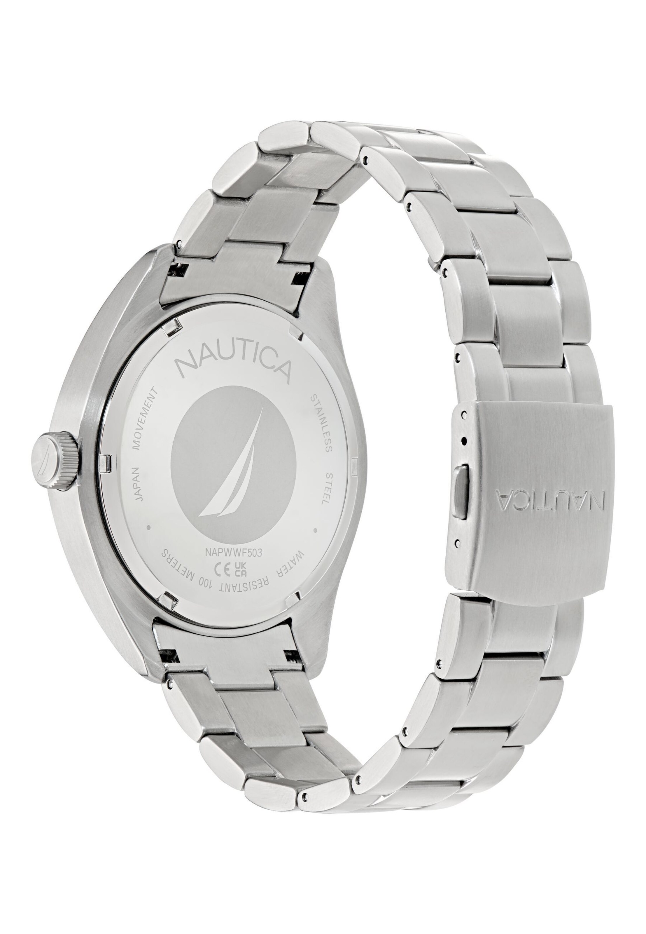 NAUTICA Analog watch 'NCT WINDWARD' in Silver