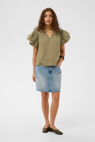 CULTURE - Blusa 'CUKipa Olena' en verde