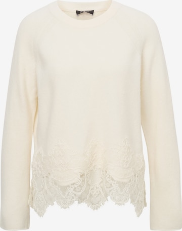 Pull-over monari en blanc : devant