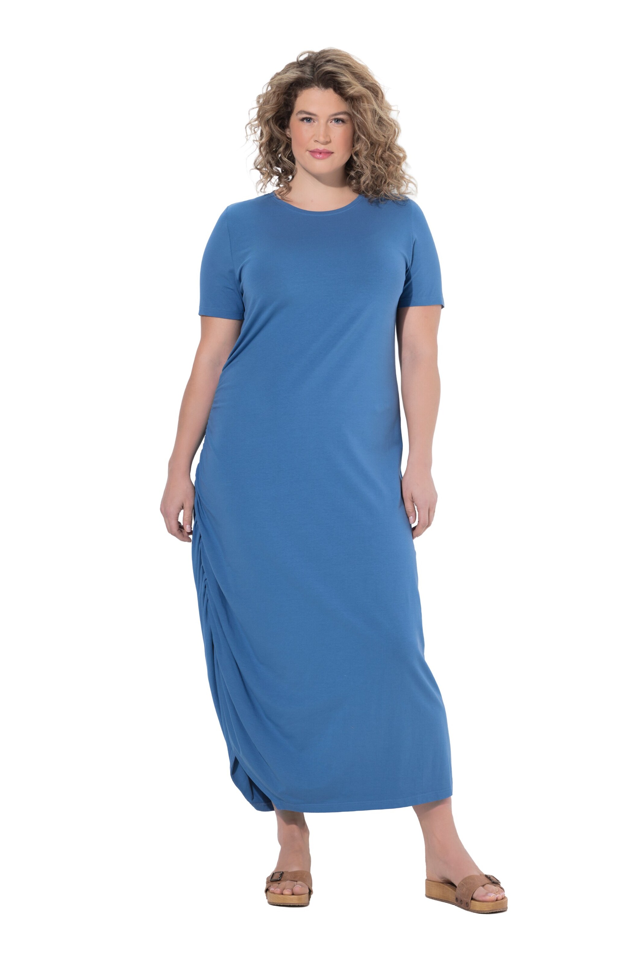 Ulla Popken Kleid in Blau: Vorderseite