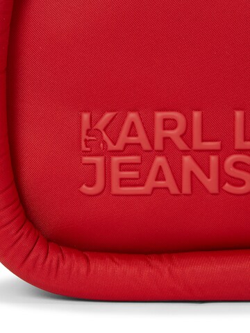 Borsa a tracolla di KARL LAGERFELD JEANS in rosso