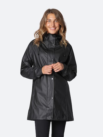 ILSE JACOBSEN Ανοιξιάτικο και φθινοπωρινό παλτό σε μαύρο: μπροστά