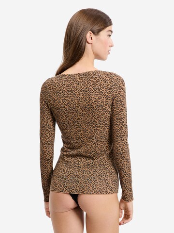 Maglietta intima 'Warmlight' di ETAM in marrone