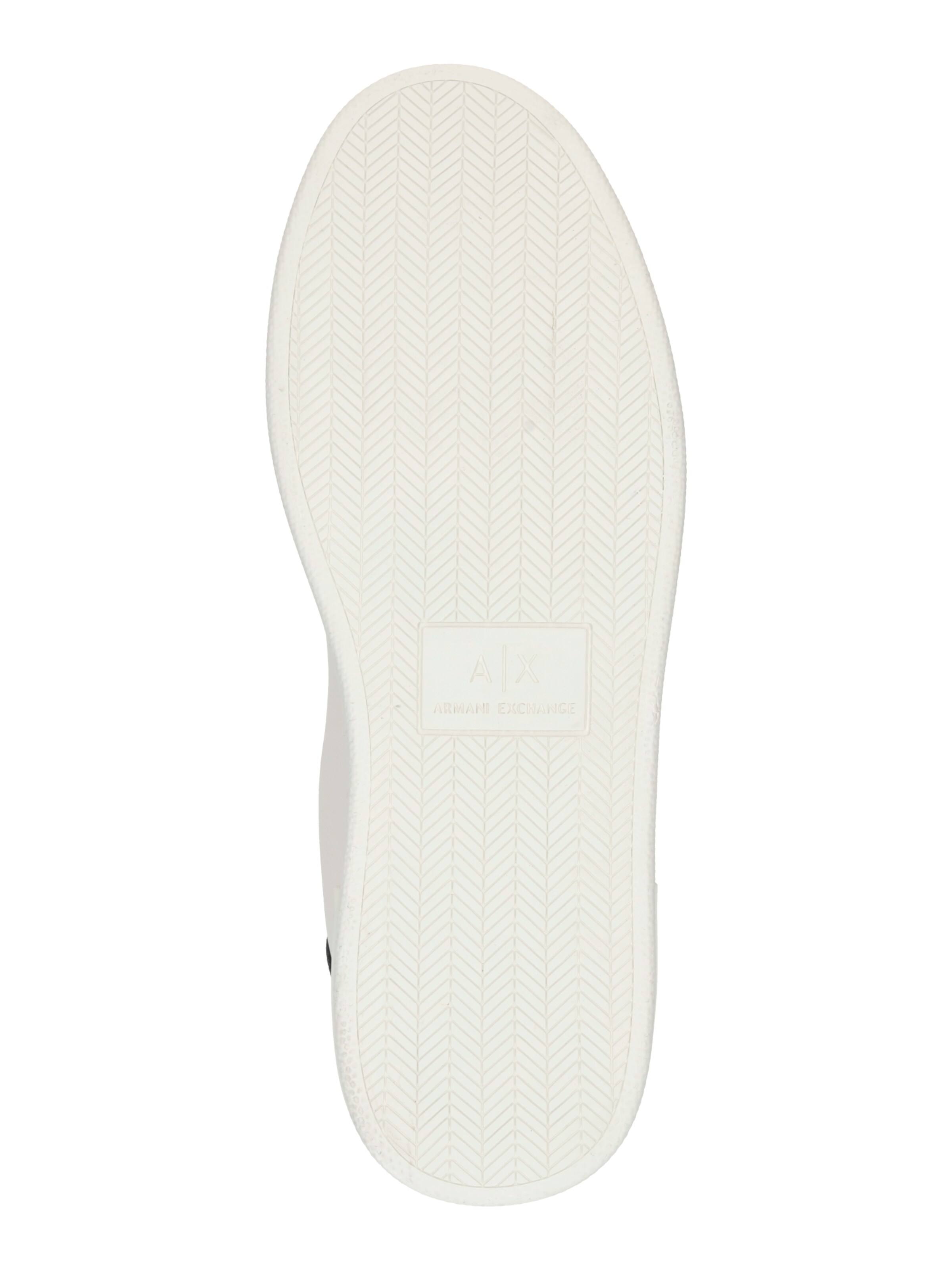 ARMANI EXCHANGE Platform trainers in White