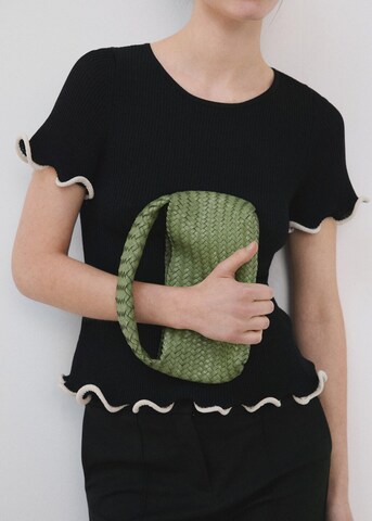 MANGO Pullover 'Vaporeto' in Schwarz