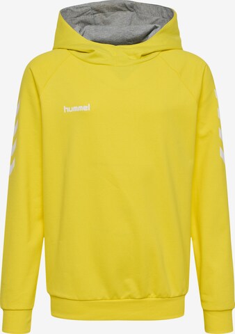 Hummel Sweatshirt in Yellow: front