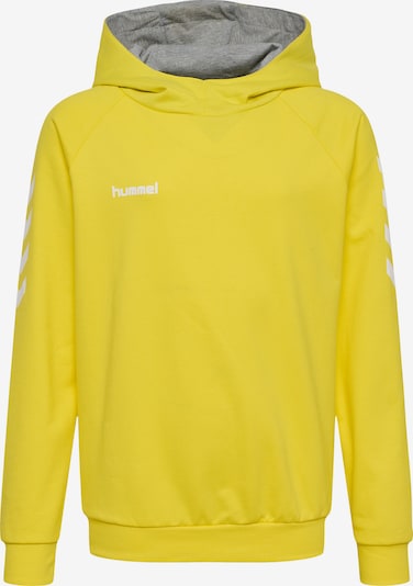 Hummel Sweatshirt in Lime / mottled grey / White, Item view