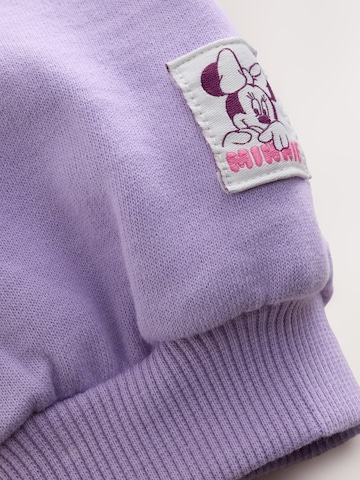 Next Sweatshirt 'Minnie Mouse' in Purple