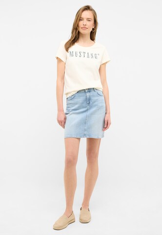 MUSTANG - Camisa 'Alma' em branco