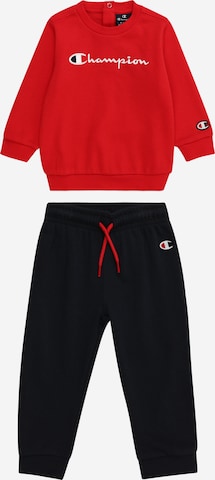 Champion Authentic Athletic Apparel Φόρμα τρεξίματος σε κόκκινο: μπροστά