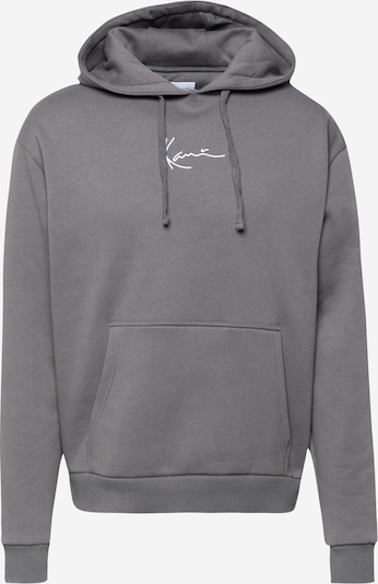 Karl Kani Collegepaita värissä grafiitti / valkoinen, Tuotenäkymä